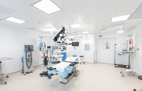 Urologe St. Gallen ambulante OP im Operationsraum